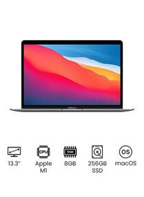 Macbook Air MGN63 13" Display, Apple M1 Chip With 8-Core Processor and 7-Core Graphics / 8GB RAM / 256GB SSD / Integrated Graphics / mac OS / English Space Grey 