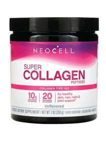 Super Collagen Powder (Type 1&3) 10g collagen peptides 7 Oz Unflavored 