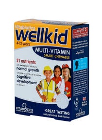 Wellkid Smart Chewable 30 Tablets 