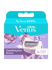 Gillete Venus Comfortglide Breeze Blades x4 
