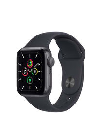 Watch SE (1st Generation) GPS 40mm Space Gray Aluminum Case With Sport Band Midnight 