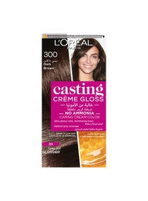 Loreal Paris Casting Creme Gloss Hair Colour, 300 Dark Brown 180ml 