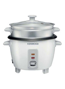 Non Stick Rice Cooker With Fade Proof Construction 0.6 L 350 W RCM30.000WH White/Silver 