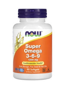 Super Omega 3-6-9 1200 mg 90 Softgels 