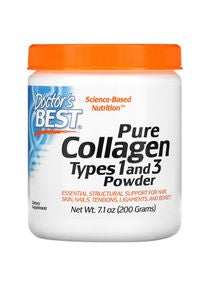 Pure Collagen Types 1 And 3 Powder Dietary Supplement 7.1 Oz (200 G) 