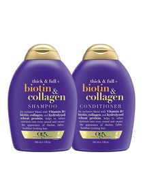 Biotin And Collagen Shampoo With Conditioner 385ml Pack of 2 