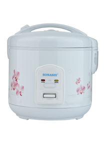 1 Ltr Rice Cooker With Steamer 400 W SRC-510N White 