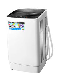 Fully Automatic Top Loaded Washing Machine 6kg - Auto-Imbalance, Gentle Fabric Care, Turbo Wash, Anti Vibration & Noise, Child Lock, Stainless Steel Drum GFWM6800LCQ White/Black 