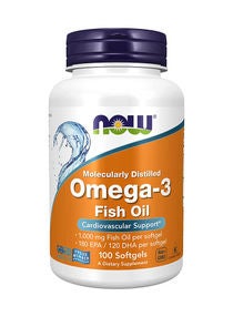 Omega-3 Fish Oil 100 Softgels 