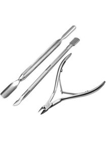 Manicure And Pedicure Tools Cuticle Nippers Silver 
