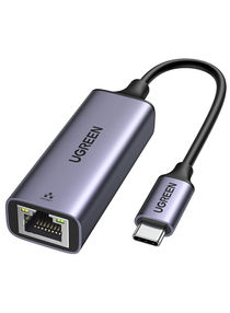 USB C To Ethernet Adapter Gigabit RJ45 Wired Network Thunderbolt 3 LAN Compatible with MacBook Surface Pro iPad Pro 2021 Switch PS5 XPS15 13 Galaxy Tabs Silver 