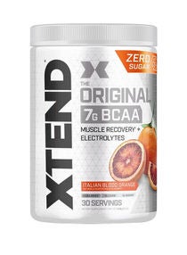 The Original 7G Bcaa Muscle Recovery  Electrolytes Italian Blood Orange 30-Serving 